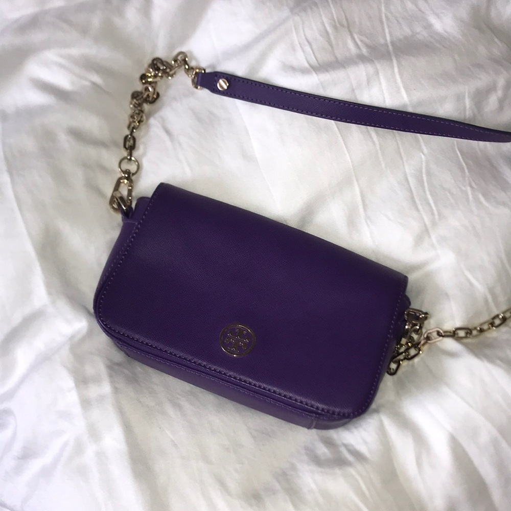 Tory Burch Purple Cross Body EXCELLENT CONDITION